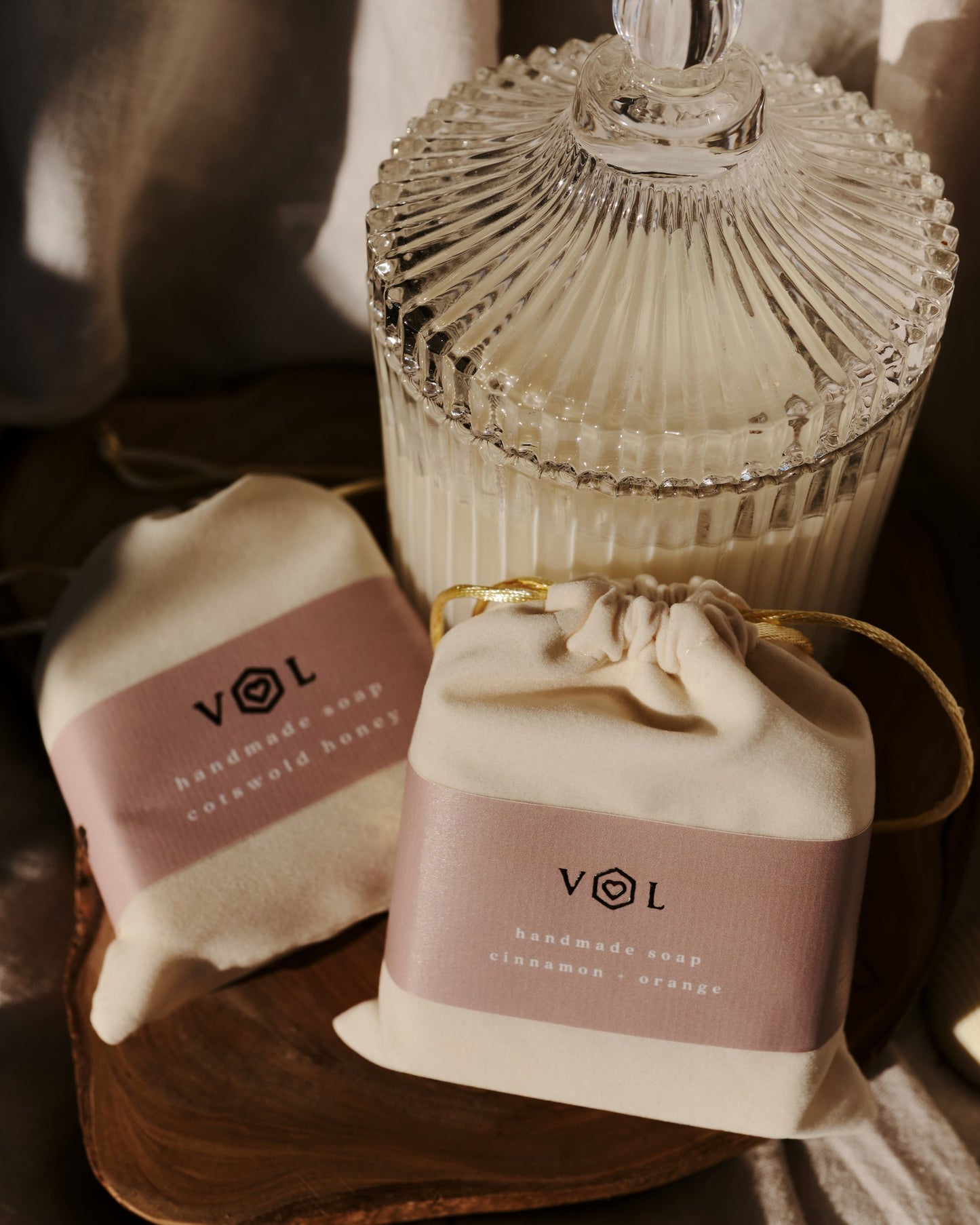 Cinnamon + Sweet Orange Soap Square