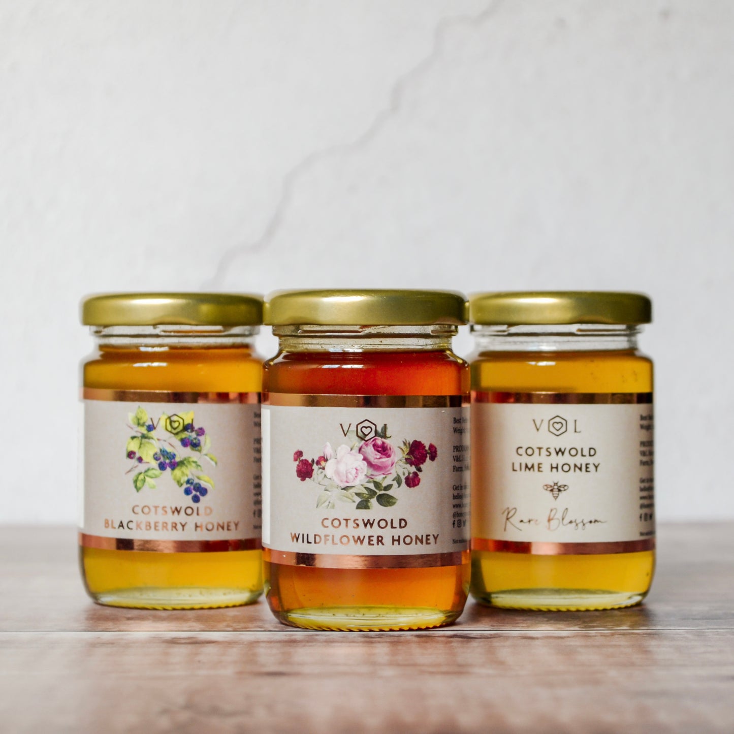 Luxury Honey Trio