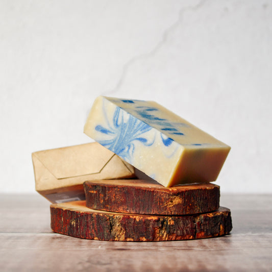 Neroli, Beeswax + Bergamot Soap Square